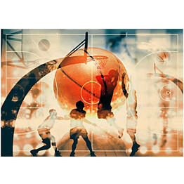 Sisustustarra Artgeist I love basketball! eri kokoja