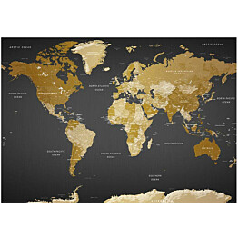 Sisustustarra Artgeist World Map: Modern Geography eri kokoja