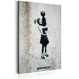 Taulu Artgeist Bomb Hugger by Banksy, eri kokoja