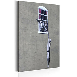 Taulu Artgeist Well Hung Lover by Banksy, eri kokoja