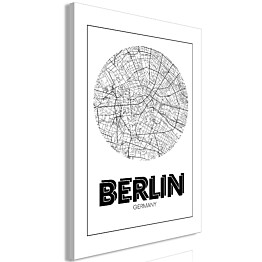 Taulu Artgeist Retro Berlin, 1-osainen, pystysuuntainen, eri kokoja