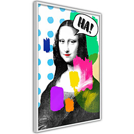 Juliste Artgeist Mona Lisa Pop-art kehyksillä eri kokoja