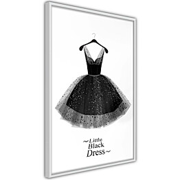 Juliste Artgeist Little Black Dress, kehyskartongilla, kehyksillä, eri kokoja