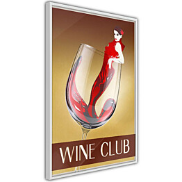 Juliste Artgeist Wine Club kehyksillä eri kokoja