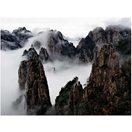 Kuvatapetti Artgeist Sea of ​​pilvien Huangshan Mountain Kiina eri kokoja