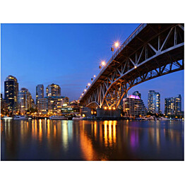 Kuvatapetti Artgeist Granville Bridge - Vancouver Canada eri kokoja