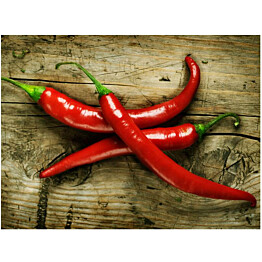 Kuvatapetti Artgeist Spicy chili peppers eri kokoja