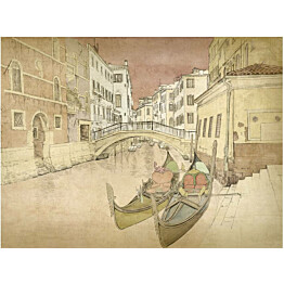 Kuvatapetti Artgeist Gondolas in Venice eri kokoja
