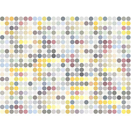 Kuvatapetti Artgeist Colored polka dots eri kokoja