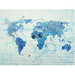Kuvatapetti Artgeist Cruising and sailing - The World map eri kokoja