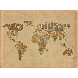 Kuvatapetti Artgeist Seikkailijan maailmankartta eri kokoja