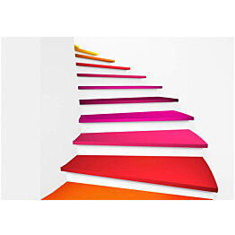 Kuvatapetti Artgeist Colorful stairs eri kokoja