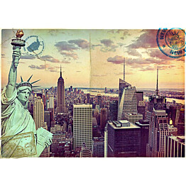 Kuvatapetti Artgeist Postcard from New York eri kokoja