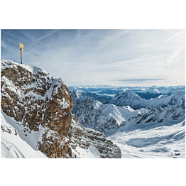 Kuvatapetti Artgeist Alps - Zugspitze eri kokoja