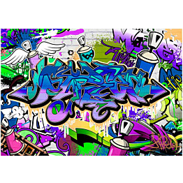 Kuvatapetti Artgeist Graffiti: violet theme eri kokoja