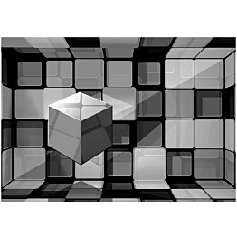 Kuvatapetti Artgeist Rubik&#039;s cube in gray eri kokoja