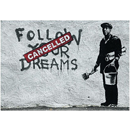 Kuvatapetti Artgeist Dreams Cancelled by Banksy eri kokoja