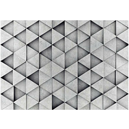 Kuvatapetti Artgeist Grey Triangles eri kokoja