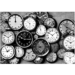 Kuvatapetti Artgeist Retro Clocks eri kokoja