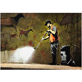 Kuvatapetti Artgeist Banksy - Cave Painting eri kokoja