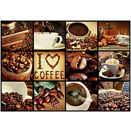 Kuvatapetti Artgeist Coffee - Collage eri kokoja