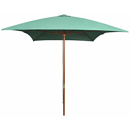 Aurinkovarjo 200x300 cm puutanko vihreä_1