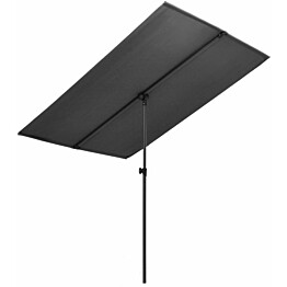 Aurinkovarjo alumiinitanko 180x130 cm antrasiitti_1