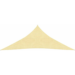 Aurinkovarjo purje hdpe kolmikulmainen 5x5x5 m beige_1