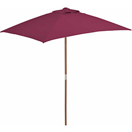 Aurinkovarjo puurunko 150x200 cm viininpunainen_1
