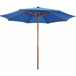 Aurinkovarjo puurunko 300x258 cm sininen_1