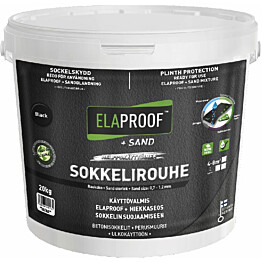 Sokkelirouhe ElaProof+SAND, musta 20kg