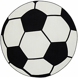 Pyöreä matto Benina Play Football Ø133cm pellava