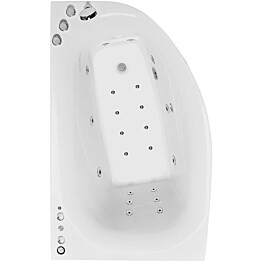 Poreamme Bathlife Trivsam Premium 1600x1000 mm vasen valkoinen