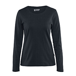 Naisten pitkähihainen t-paita Blåkläder 3301 tummansininen