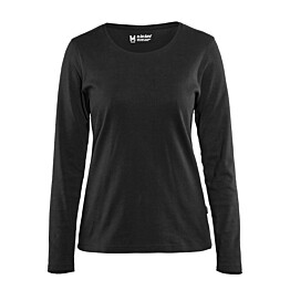 Naisten pitkähihainen t-paita Blåkläder 3301 musta