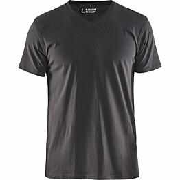 T-paita Blåkläder 3360 V-kauluksella tummanharmaa