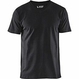T-paita Blåkläder 3360 V-kauluksella musta