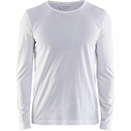 Pitkähihainen t-paita Blåkläder 3500 valkoinen