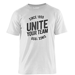 T-paita Blåkläder 9197 Limited Unite valkoinen koko S