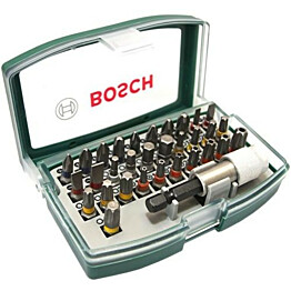 Ruuvauskärkisarja Bosch 32 osaa värikoodattu