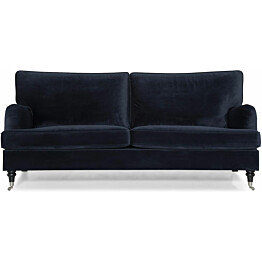 Sohva Howard Classic 3 ist sametti sininen