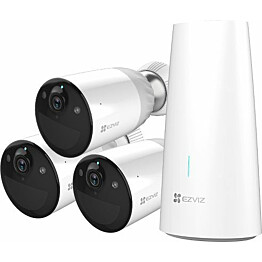 Valvontakamerapaketti EZVIZ BC1-B3, 3 x kamera + tukiasema