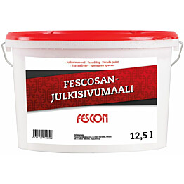 Julksivumaali Fescon Fescosan, valkoinen, 12.5l