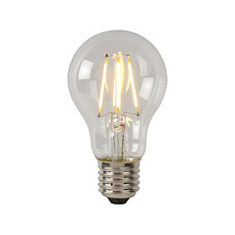 LED-lamppu Lucide filamentti E27 Ø6cm himmennettävä 5W 2700K kirkas