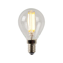LED-lamppu Lucide filamentti E14 Ø4,5cm himmennettävä 4W 2700K kirkas