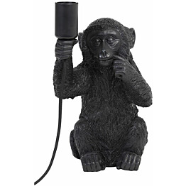 Pöytävalaisin Light&amp;Living Monkey, 20x19.5x34cm, musta 
