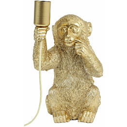 Pöytävalaisin Light&amp;Living Monkey, 20x19.5x34cm, kulta