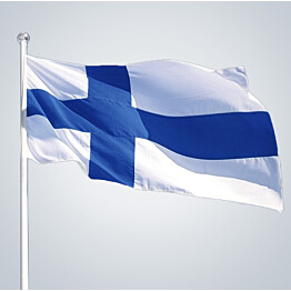 Suomen lippu 165x268 cm 10 m lipputankoon