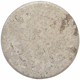 Pöytälevy, harmaa, ø50x2,5 cm, marmori