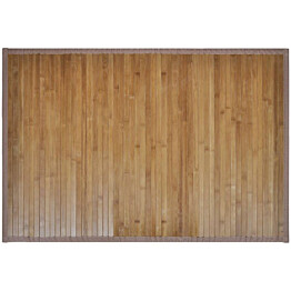 Kylpyhuoneen matto 60x90cm bambu ruskea